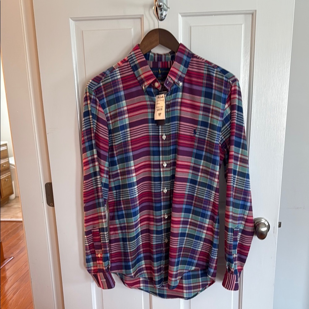 Men's Multicolor Plaid Shirt